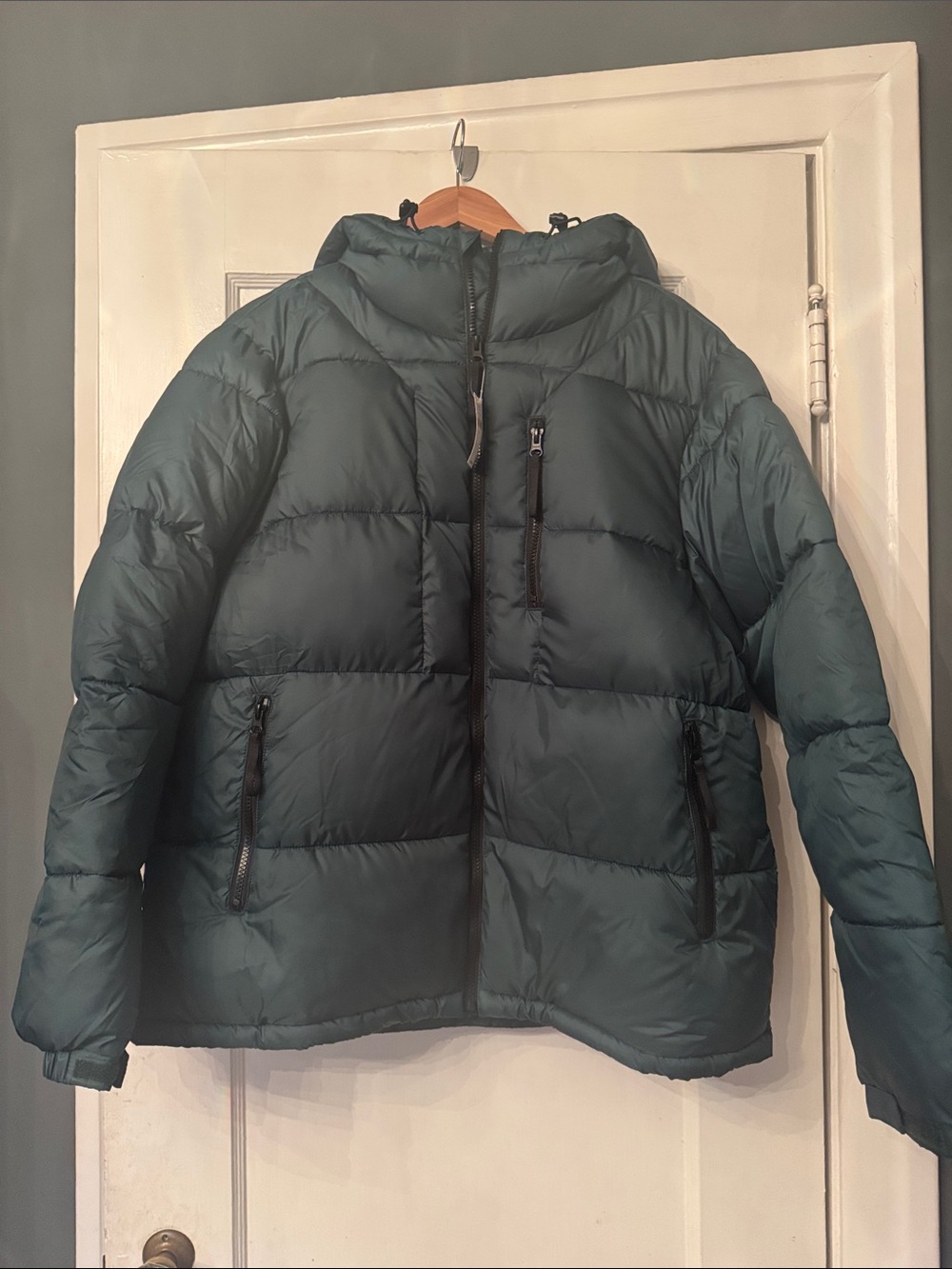 GAP Deep Hunter Recycled Heavyweight Puffer Jacket